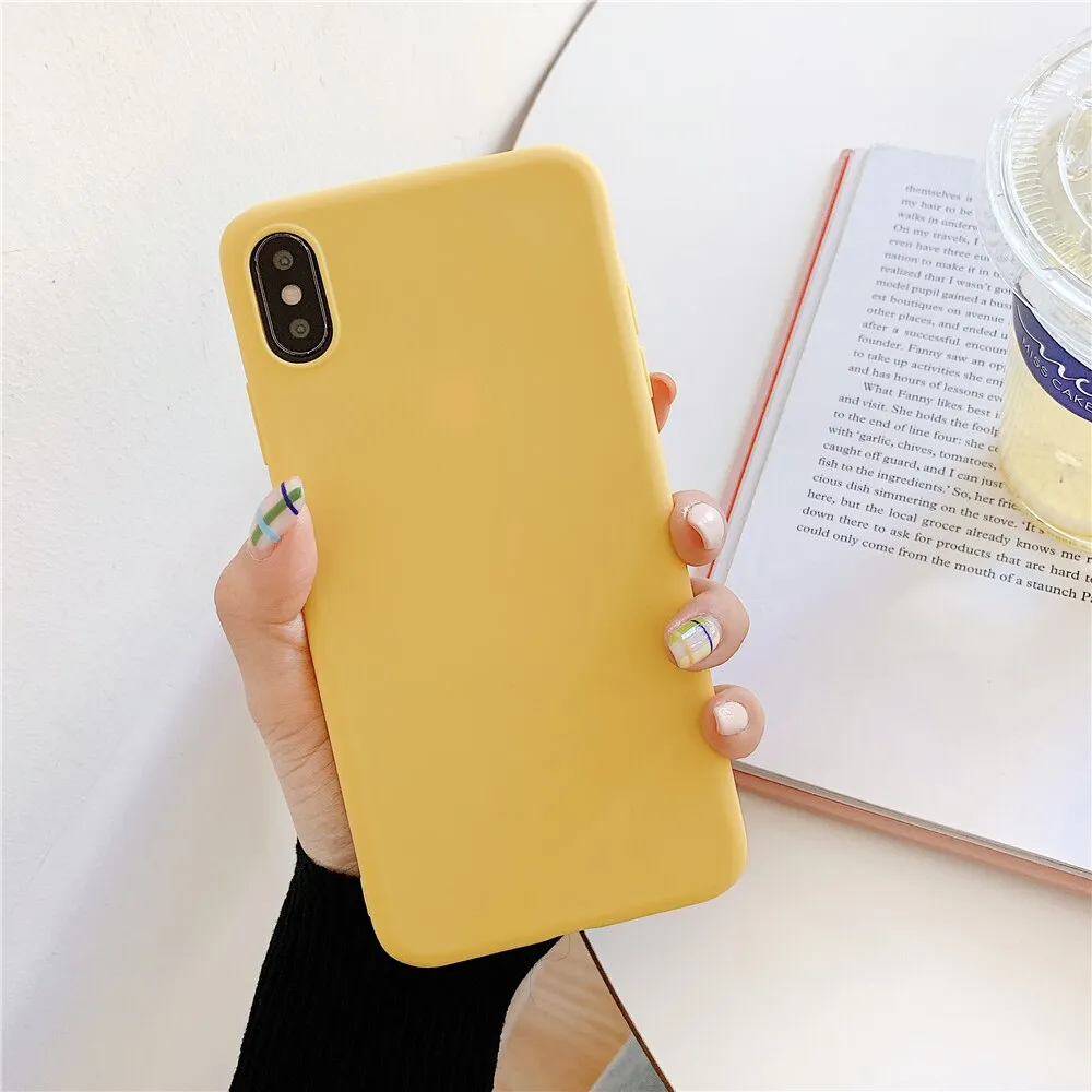 Anymob Red iPhone Silicone Case Cover Bag Shell