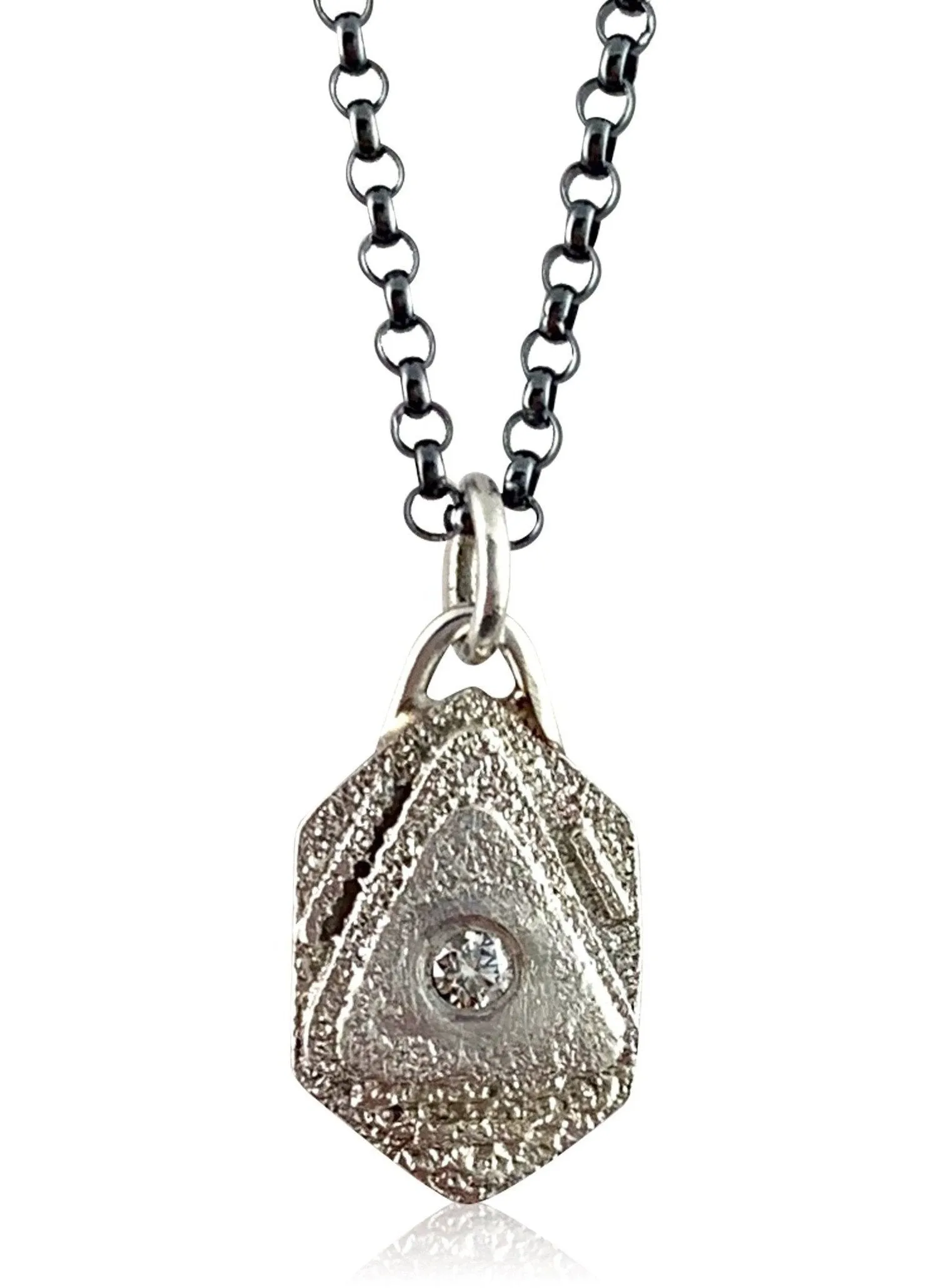 Atlantis Pendant - Silver, bright or ox