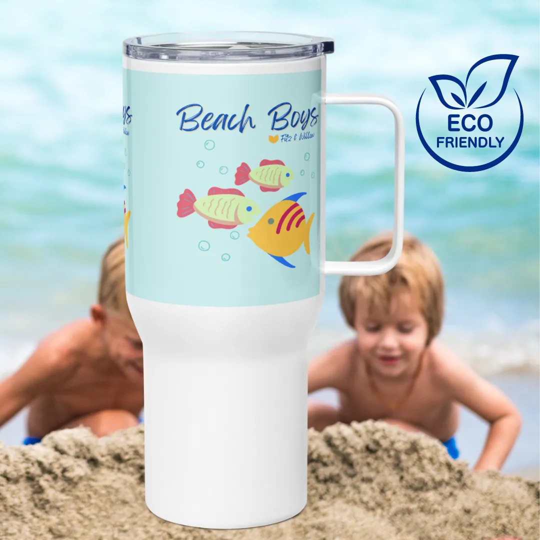 Beach Boys,  Stainless Steel - BPA Free, Travel mug
