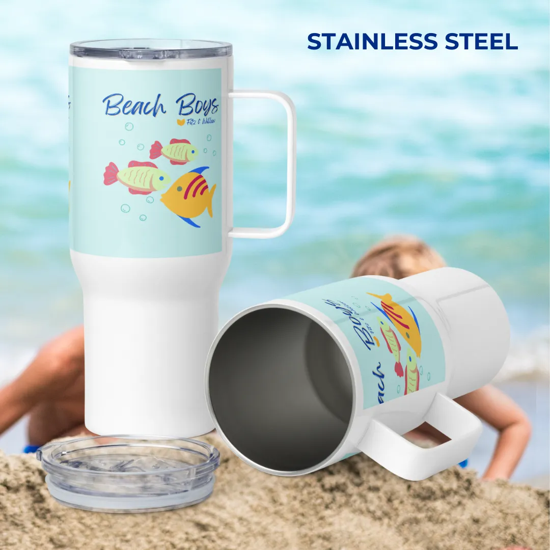 Beach Boys,  Stainless Steel - BPA Free, Travel mug