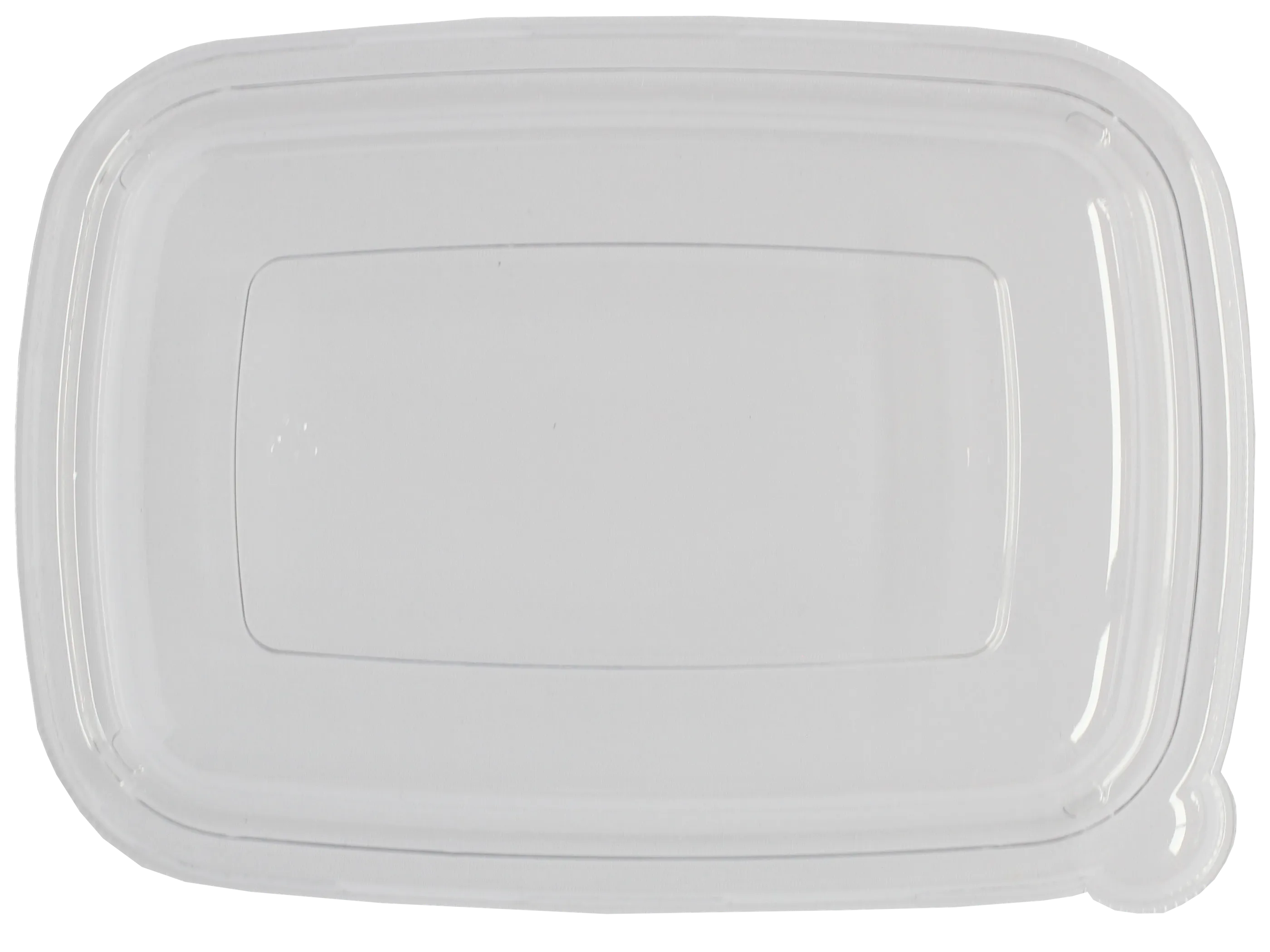 Clear Lid – 24/28-2-C/32oz/36oz Rectangular Fiber Container