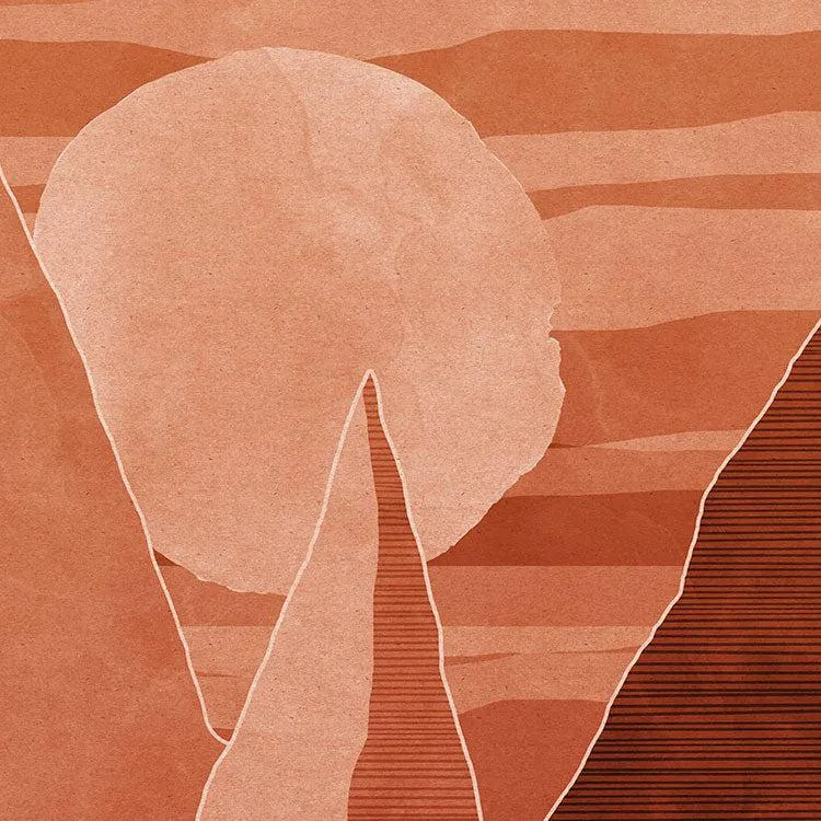 Desert Mile Mural Wallpaper