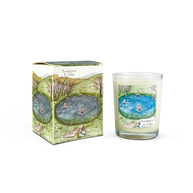 Eucalyptus & Cedar Heaven Scent Small Candle