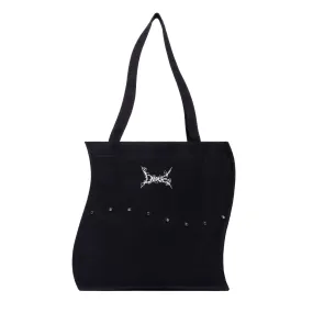 Headbanger Messenger Bag, Black
