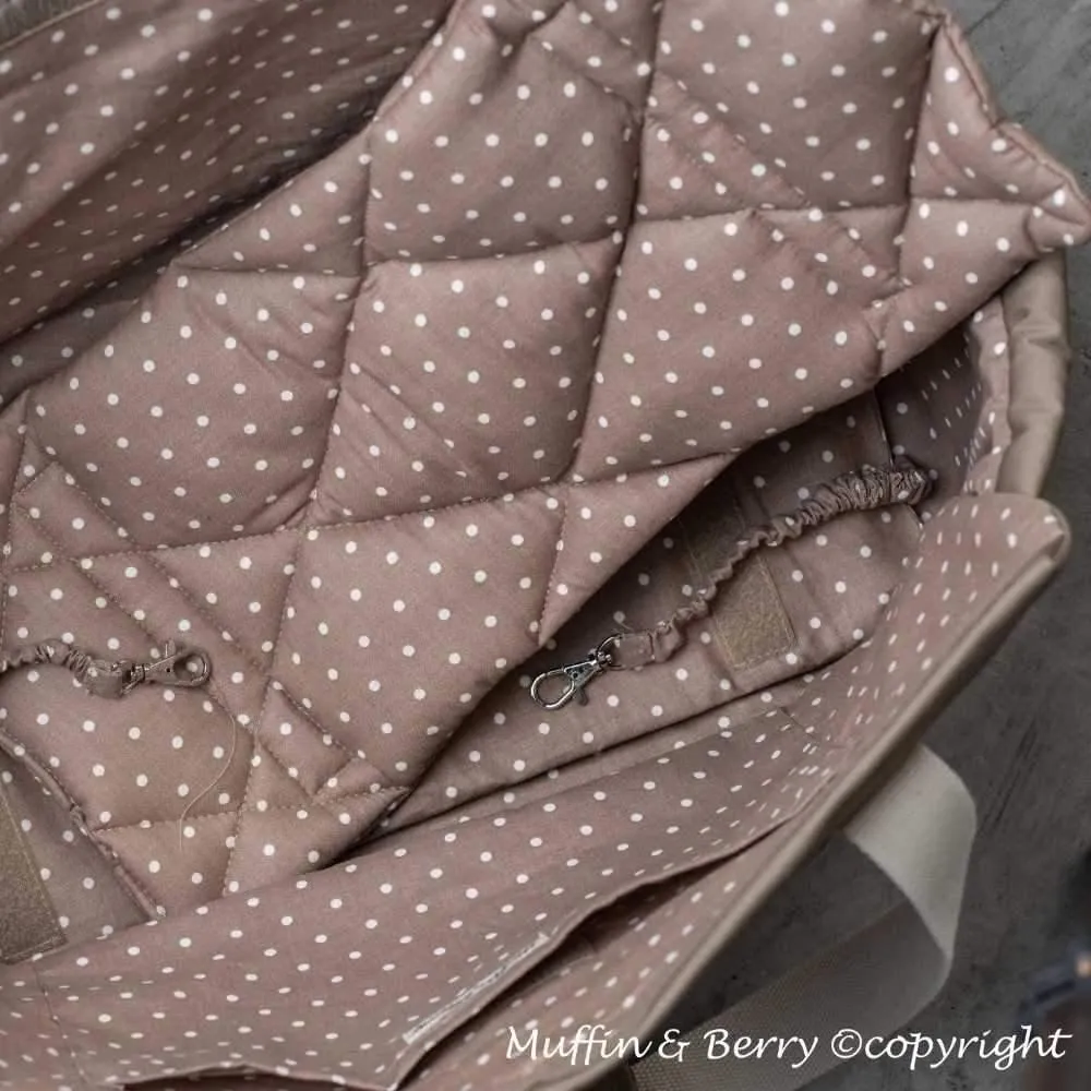 Muffin & Berry Luxury Dog Carrier and Travel Bag - Paloma