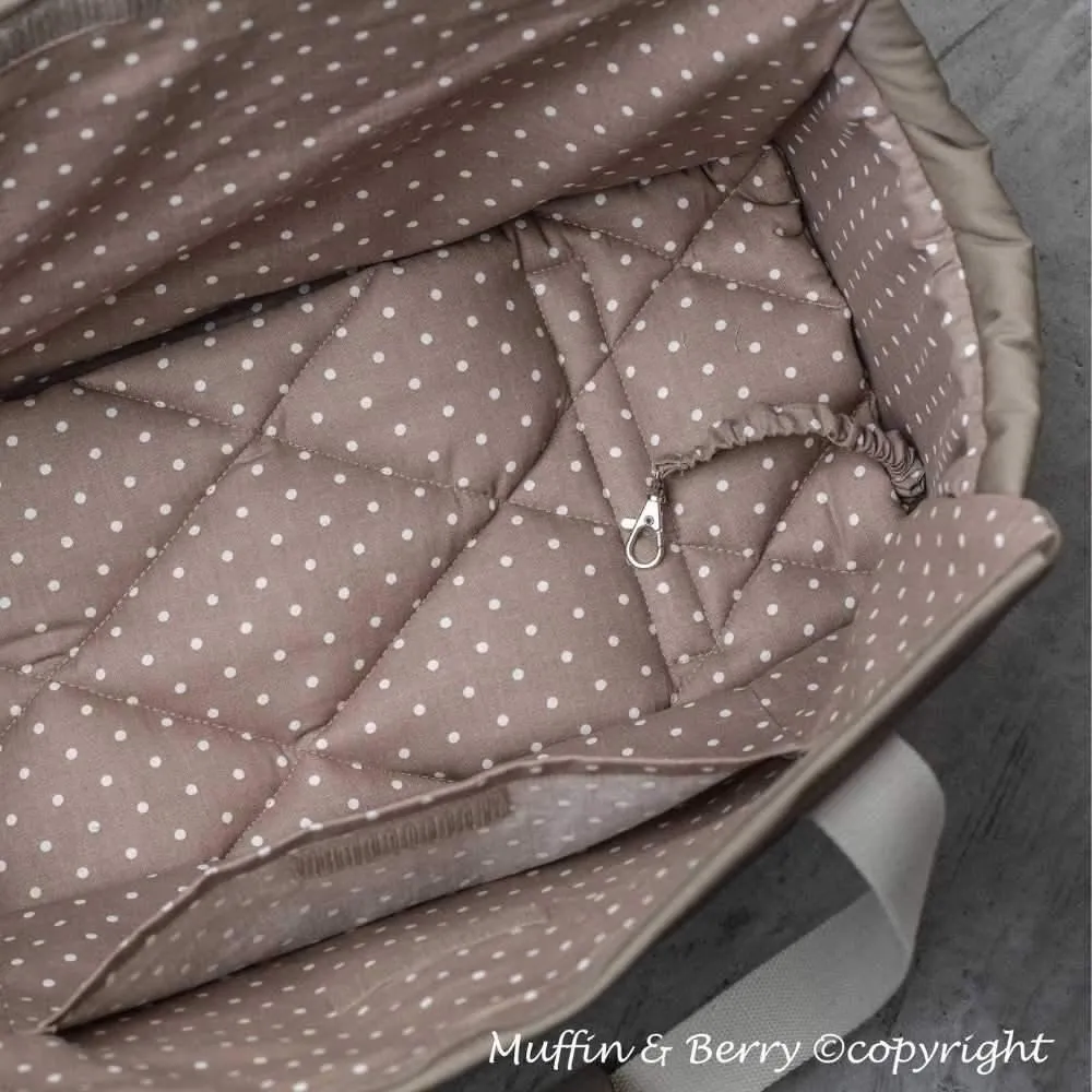 Muffin & Berry Luxury Dog Carrier and Travel Bag - Paloma