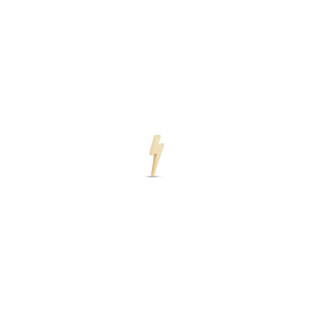 Trident 24kt Gold PVD Titanium Internally Threaded Mini Bolt Attachment