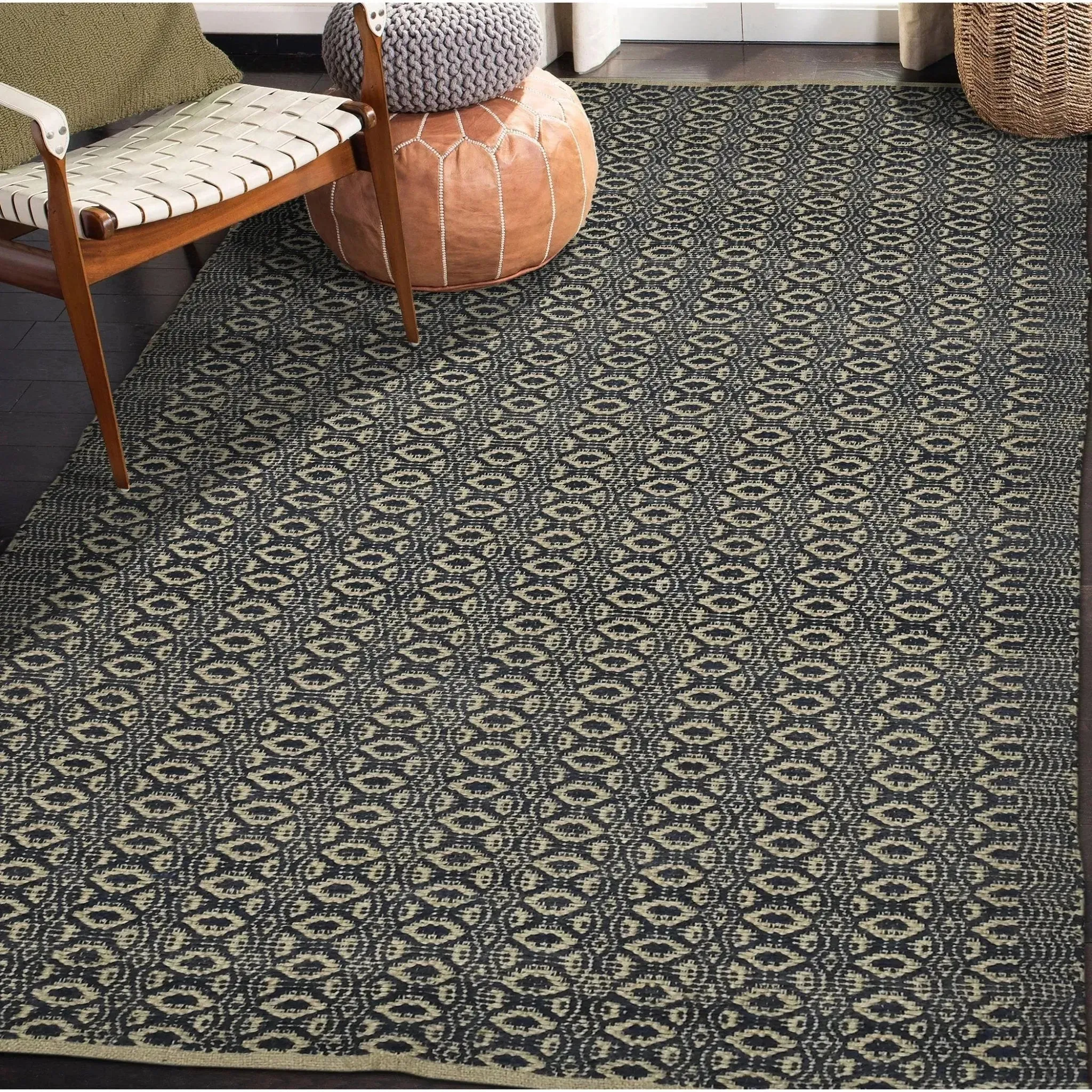 Zola ZOL-6 Black/Tan Rug