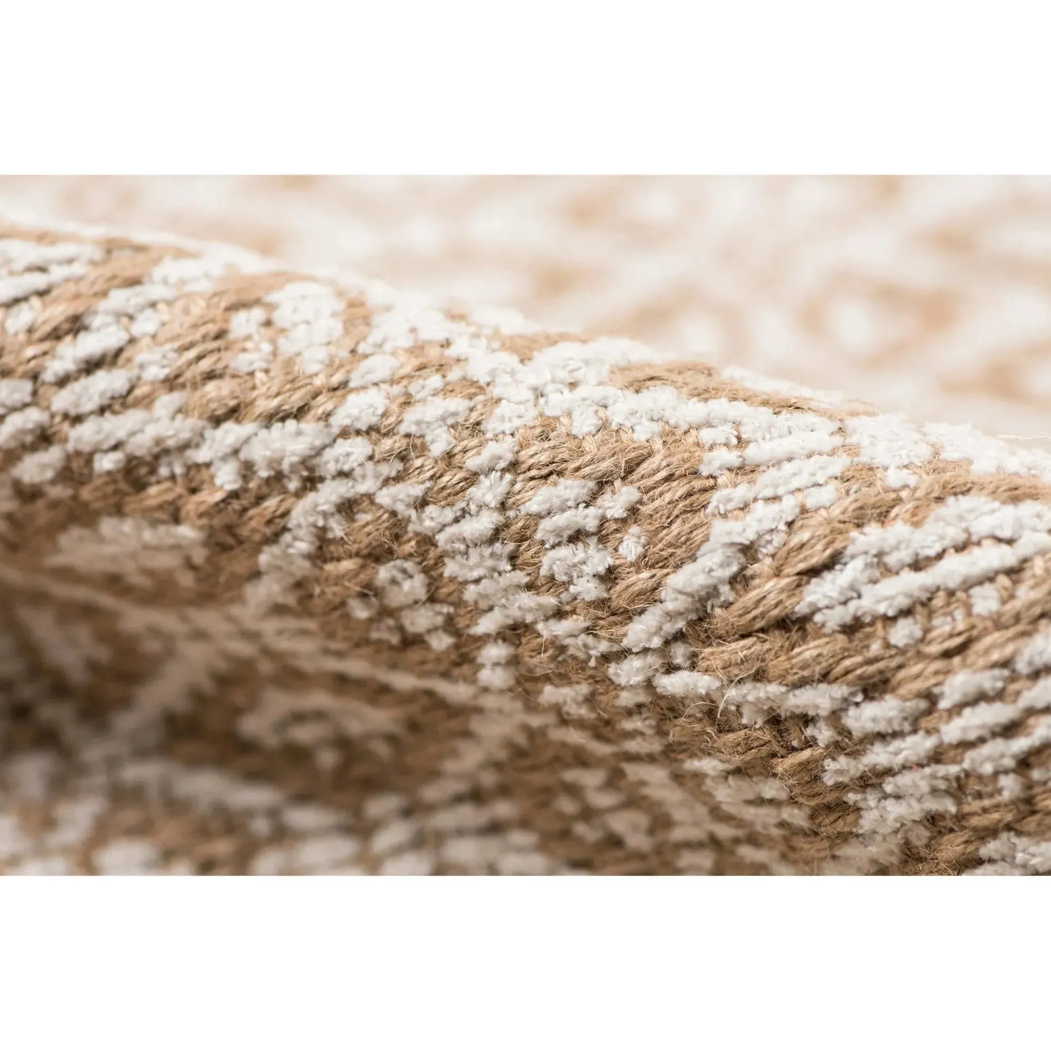 Zola ZOL-7 White/Tan Rug