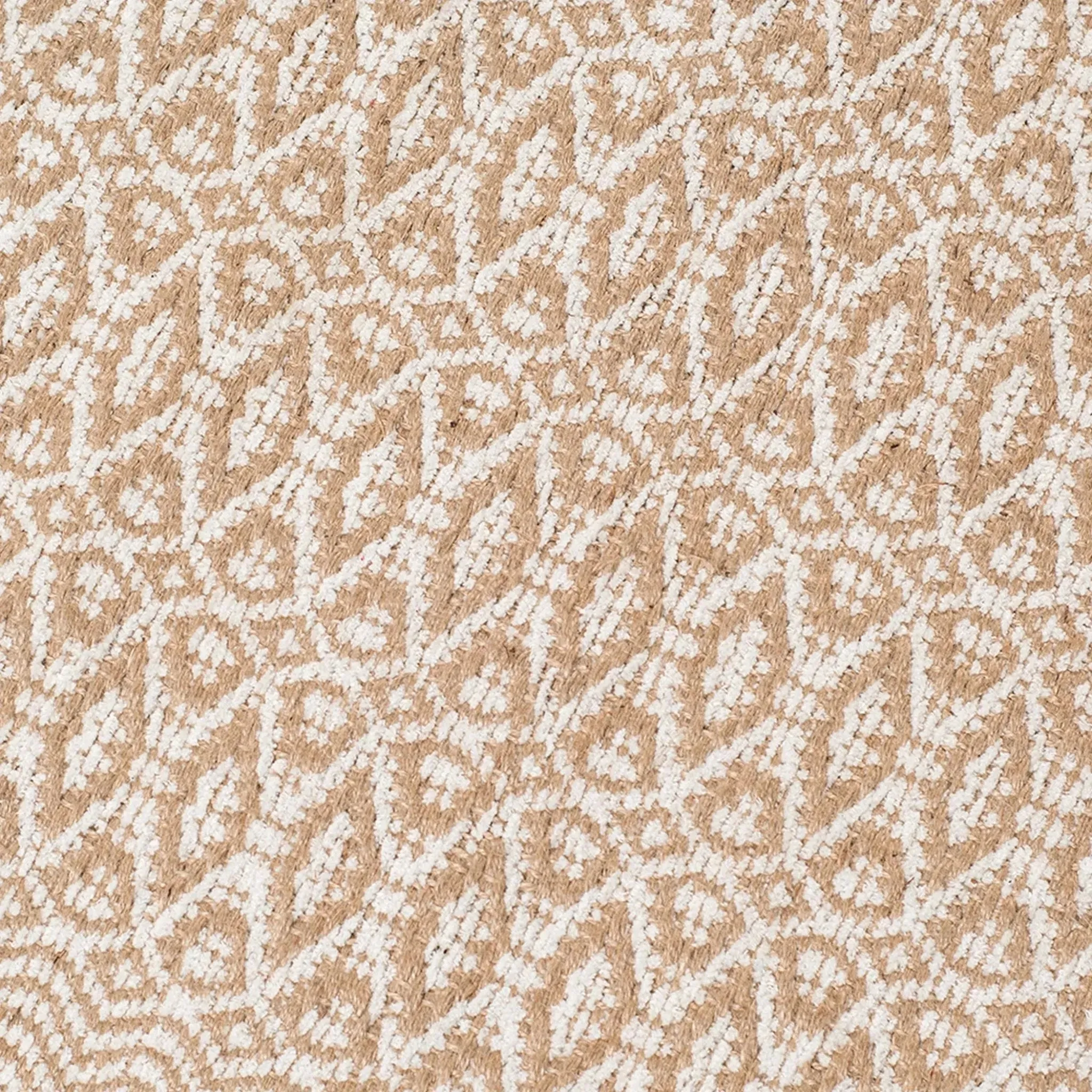 Zola ZOL-7 White/Tan Rug